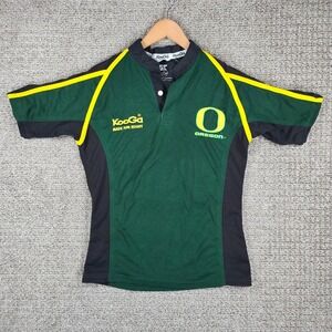 KooGa Oregon Ducks Rugby Jersey Team Issued Game Mens Small Green #19
